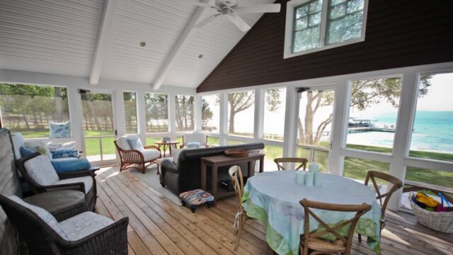 Glen Lake Cottage Four Seasons Room Detail