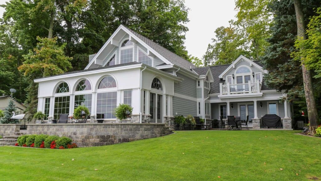 Multi-generational custom home in Northern Michigan